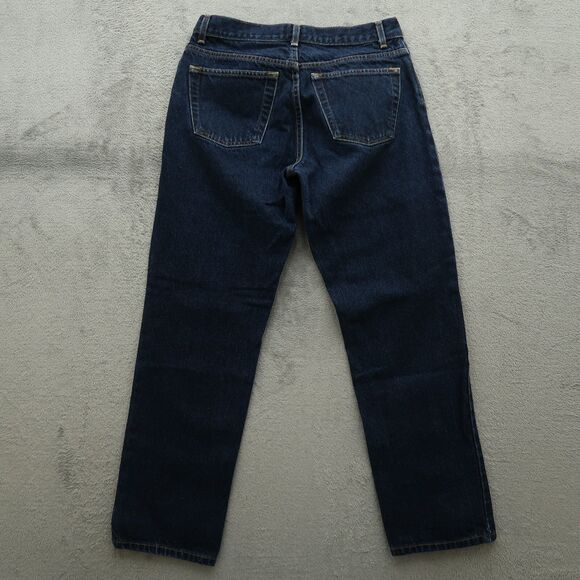 Vintage Old Navy Jeans Womens Size 8 Blue Starlite Mid Rise Straight Button Fly - Picture 11 of 16